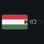 ハンガリー国旗 ラゲッジタグ<br><div class="desc">ハンガリー国旗</div>