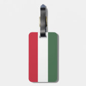 ハンガリー国旗 ラゲッジタグ (裏面縦)