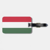 ハンガリー国旗 ラゲッジタグ (裏面横)
