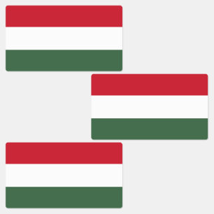 ハンガリー国旗 ラベル