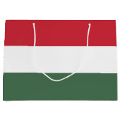 ハンガリー国旗 ラージペーパーバッグ (正面)