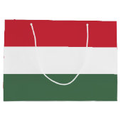 ハンガリー国旗 ラージペーパーバッグ (裏面)