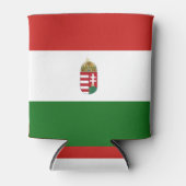 ハンガリー国旗 缶クーラー (正面)