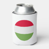 ハンガリー国旗 缶クーラー (缶正面)