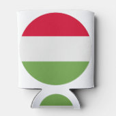 ハンガリー国旗 缶クーラー (裏面)