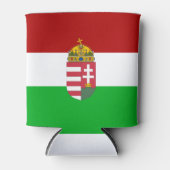 ハンガリー国旗 缶クーラー (正面)