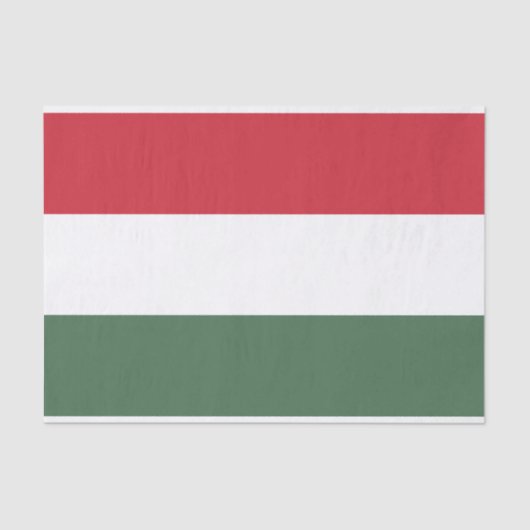 ハンガリー国旗 薄葉紙 (正面)