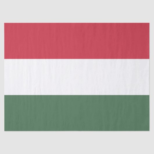 ハンガリー国旗 薄葉紙 (正面)