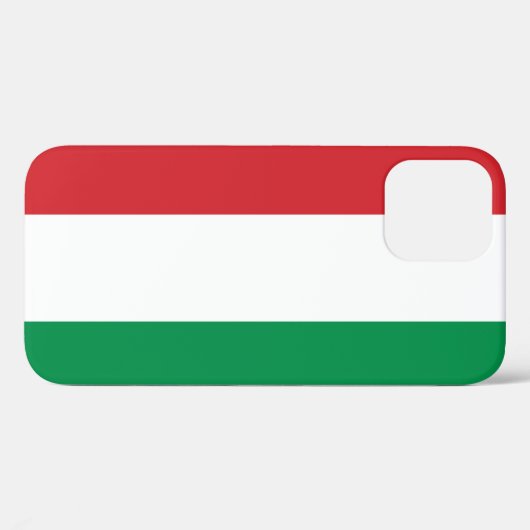 ハンガリー国旗 Case-Mate iPhoneケース (裏面 (横))