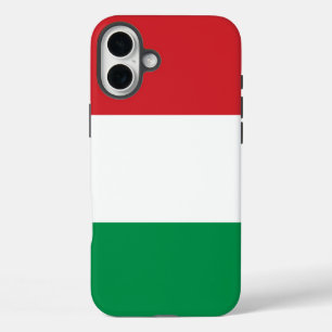ハンガリー国旗 iPhone 16 PLUSケース