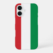 ハンガリー国旗 iPhone 16ケース (裏面)