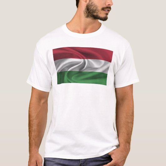 ハンガリー国旗 Tシャツ (正面)