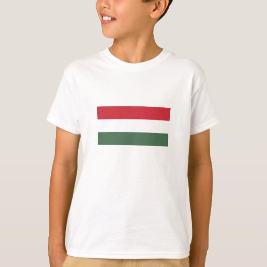 ハンガリー国旗 Tシャツ (正面)