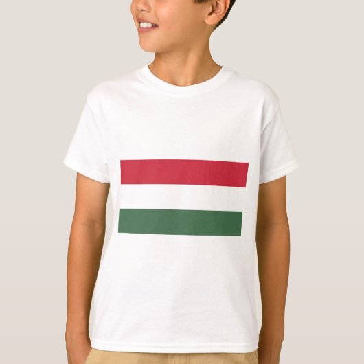 ハンガリー国旗 Tシャツ (正面)