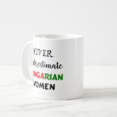 ハンガリー女性 コーヒーマグカップ (正面左)