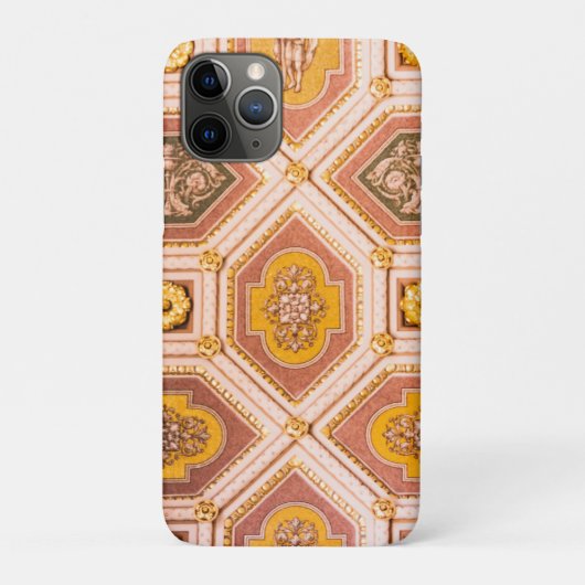 ハンガリー建築のイエロー ピンク Case-Mate iPhoneケース (裏)