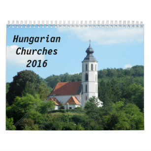 ハンガリー教会2016年 カレンダー