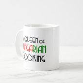 ハンガリー料理女王 コーヒーマグカップ (正面左)