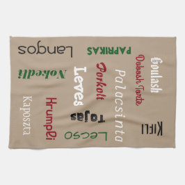 ハンガリー料理 キッチンタオル