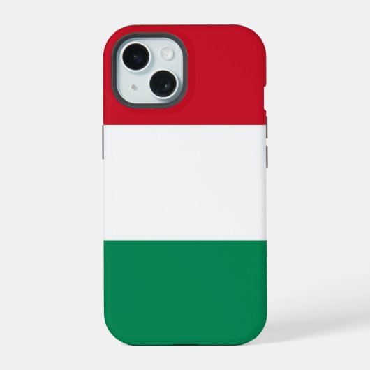 ハンガリー旗のApple iPhone 15 Case-Mateケース 15ケース (裏面)