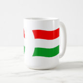 ハンガリー旗マグカップ コーヒーマグカップ (正面右)
