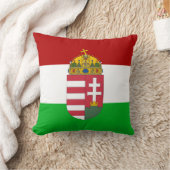 ハンガリー旗 クッション (ブランケット)