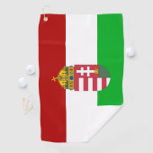 ハンガリー旗 ゴルフタオル (インサイチュ)