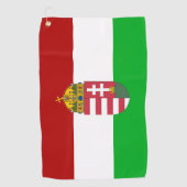 ハンガリー旗 ゴルフタオル (正面)