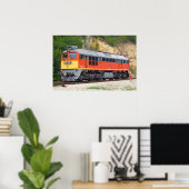 ハンガリー気動車M62列車 ポスター (ホームオフィス)