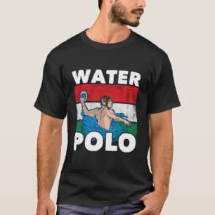 ハンガリー水球選手のためのハンガリー水球 Tシャツ