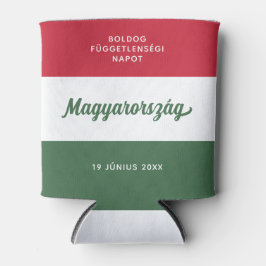 ハンガリー独立日国旗 缶クーラー