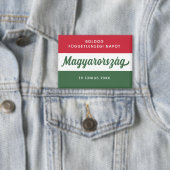 ハンガリー独立日国旗 缶バッジ (インサイチュ)