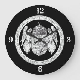 ハンガリー王国丸時計の印 ラージ壁時計