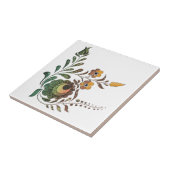 ハンガリー花飾り タイル (側面)