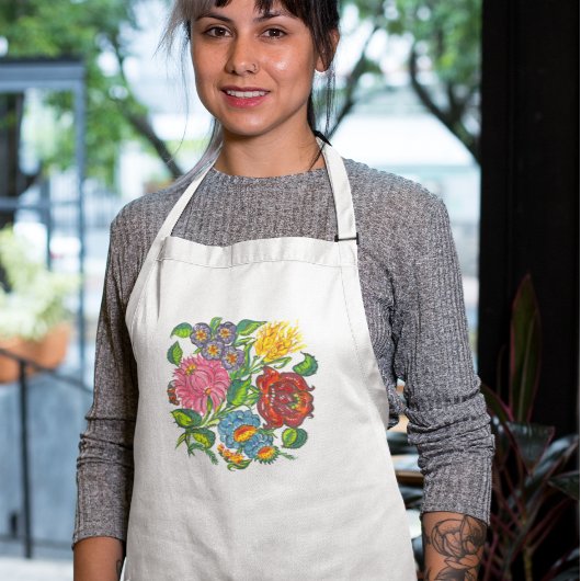 ハンガリー花 スタンダードエプロン