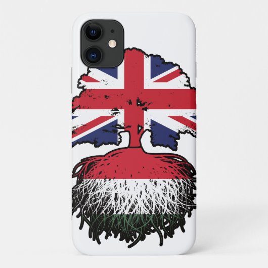 ハンガリー英国ハンガリー統一された王国 Case-Mate iPhoneケース (裏面)