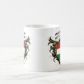 ハンガリー語があること誇りを持った コーヒーマグカップ (中央)