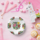 ハンガリー語フローラ – カロサイのモチーフ ペーパーボウル (パーティー)