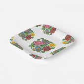 ハンガリー語フローラ – カロサイモチフス紙プレート ペーパープレート (傾斜あり)