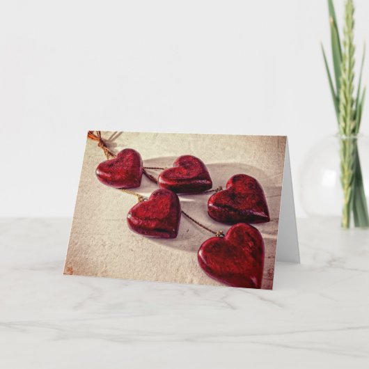 ハンガリー語 - 愛してる カード (正面)