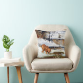 ハンガリー語Vizsla、冬の狩りアヒル クッション (椅子)