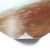 ハンガリー語Vizsla、冬の狩りアヒル フォトプリント (角)