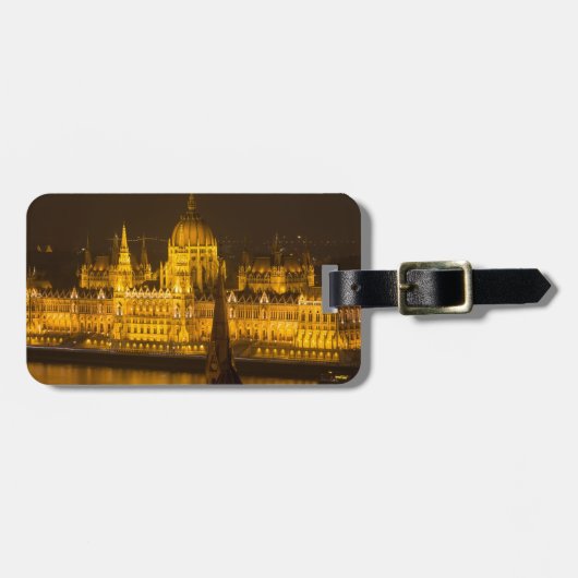 ハンガリー議会ブダペスト ラゲッジタグ (正面横)
