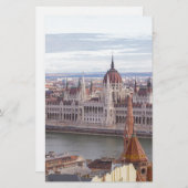 ハンガリー議会ブダペスト 便箋 (正面/裏面)