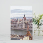 ハンガリー議会ブダペスト 便箋 (スタンド正面)