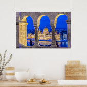 ハンガリー議会建物アットデュスク ポスター (キッチン)