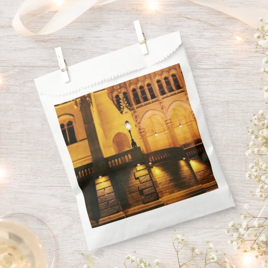 ハンガリー議会建物 フェイバーバッグ (クリップ留めされた状態)