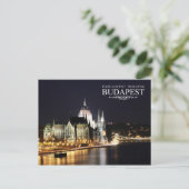 ハンガリー議会建物,ブダペスト ポストカード (スタンド正面)