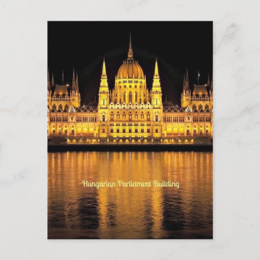 ハンガリー議会建物 ポストカード (正面)