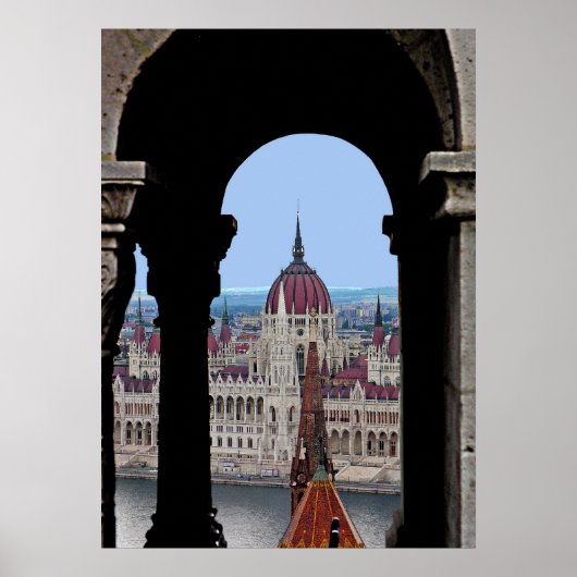 ハンガリー議会「フレーム内」! ポスター (正面)